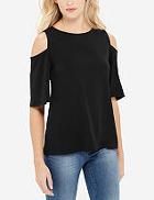 The Limited Drapey Bare Shoulder Tunic