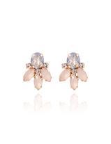 The Limited Faux Gem Petal Earrings