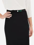The Limited Colorblock Buckle Skinny Belt