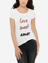 The Limited Eva Longoria French Terry Graphic Tee