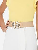 The Limited Faux Gem Statement Belt