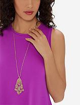 The Limited Teardrop Filigree Necklace