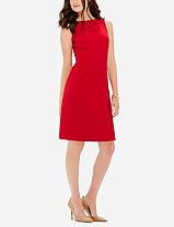 The Limited Split Back Fit & Flare Dress