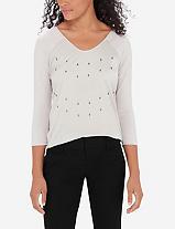 The Limited Embellished Raglan Sleeve Top