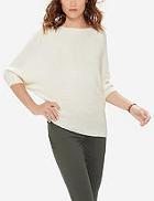 The Limited Ribbed Dolman Sleeve Sweater