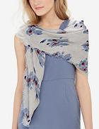 The Limited Soft Floral Shawl Scarf