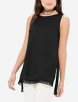 The Limited Tabard Fringe Shell