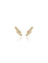 The Limited Faux Diamond Bar Earrings
