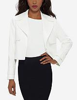 The Limited Cropped Trench Jacket