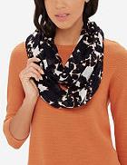 The Limited Shadow Print Infinity Scarf