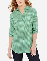 The Limited Gingham Tunic