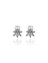 The Limited Faux Diamond Petal Earrings