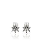 The Limited Faux Diamond Petal Earrings