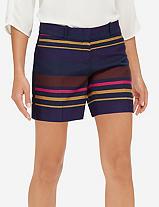 The Limited Striped 5 Easy Shorts