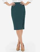 The Limited Lace-up Pencil Skirt