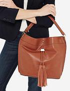 The Limited Tasseled Hobo Bag