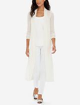 The Limited Soft Open Front Duster Cardigan