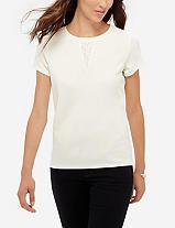 The Limited Lace Inset Top