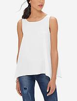 The Limited Smooth Handkerchief Hem Tank