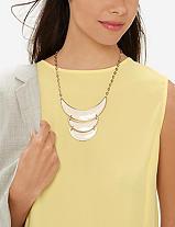 The Limited Tiered Crescent Necklace