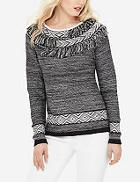 The Limited Fringe Detail Sweater