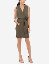 The Limited Soft Shawl Collar Dress