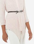 The Limited Metal Bow Skinny Belt