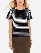 The Limited Striped Stretch Top