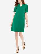 The Limited Elbow Sleeve Shift Dress