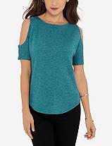 The Limited Soft Cold Shoulder Top