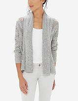 The Limited Open Stitch Dolman Sleeve Cardigan