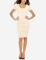 The Limited Eva Longoria Power Knit Scoop Neck Dress