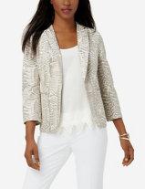 The Limited Patterned Shine Jacket