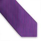 Thomas Pink Sedbergh Stripe Woven Tie Purple/navy