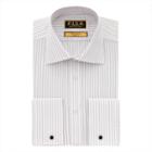Thomas Pink Freud Stripe Classic Fit Double Cuff Shirt White/purple  Regular