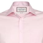 Thomas Pink Dillon Plain Classic Fit Button Cuff Shirt Pink  Long