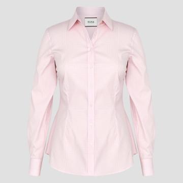 Thomas Pink Sasha Check Shirt Pink/white