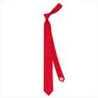 Thomas Pink Sullivan Spot Skinny Tie Red/white