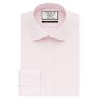 Thomas Pink Hardwick Check Athletic Fit Button Cuff Shirt Pale Pink/white
