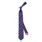 Thomas Pink Eddington Stripe Woven Tie Green/pink
