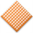 Thomas Pink Gingham Handkerchief Orange/white
