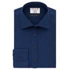 Thomas Pink Derick Plain Slim Fit Button Cuff Shirt Navy/plain