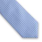 Thomas Pink Stratton Grid Woven Tie Pale Blue/white