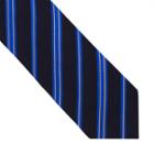 Thomas Pink Varley Stripe Woven Tie Navy/blue