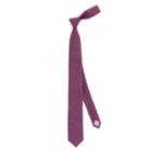 Thomas Pink Godfrey Texture Skinny Tie Deep Pink/green