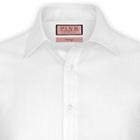 Thomas Pink Ronan Texture Classic Fit Double Cuff Shirt White  Regular