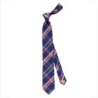 Thomas Pink Grinstead Check Woven Tie Navy/red