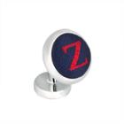 Thomas Pink Z Alphabet Cufflink - Sold Individually Navy/red