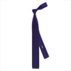 Thomas Pink Gregory Texture Knitted Tie Purple/black