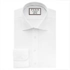 Thomas Pink Suffolk Stripe Slim Fit Button Cuff Shirt White/white